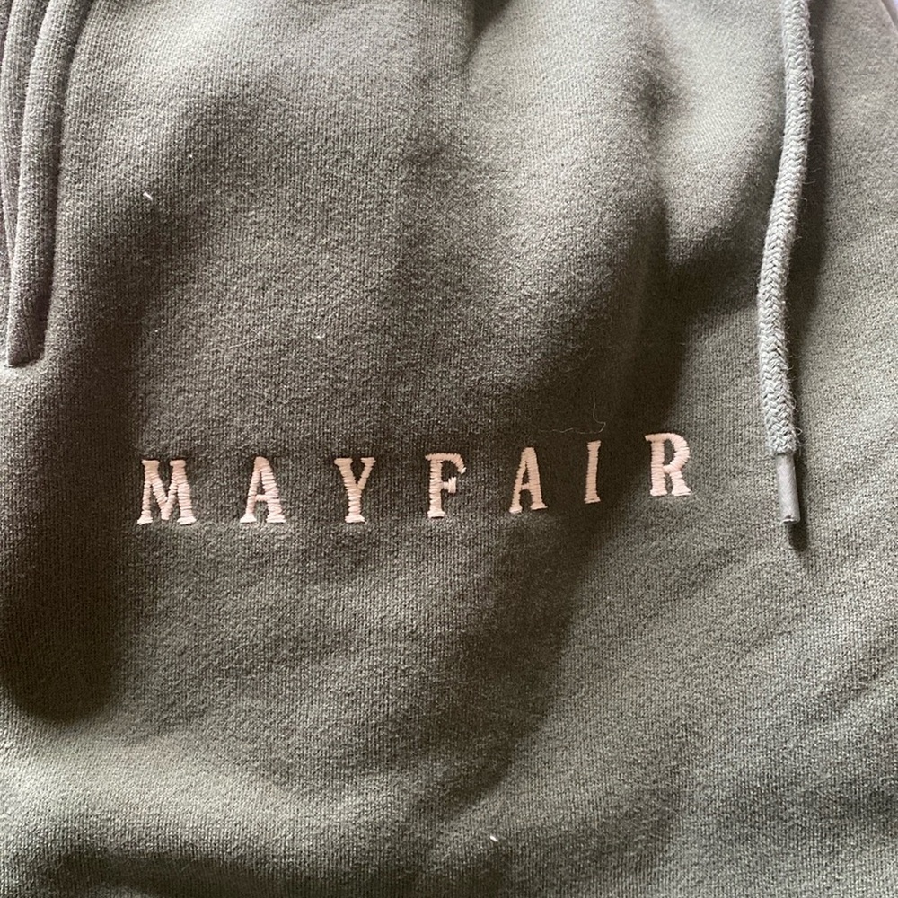 The Mayfair Group *flawed Empathy Always Olive Sweatpants Size XS - Picture 6 of 11